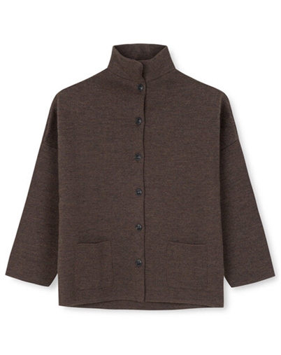 Sibin Linnebjerg - Spring Cardigan - Coffee